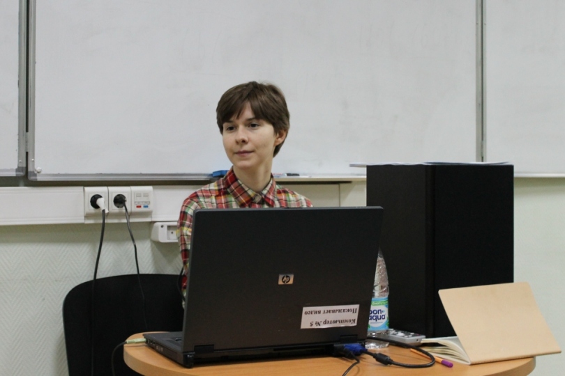 Алиса Максимова выступила на научном семинаре Центра исследований современной культуры ИГИТИ